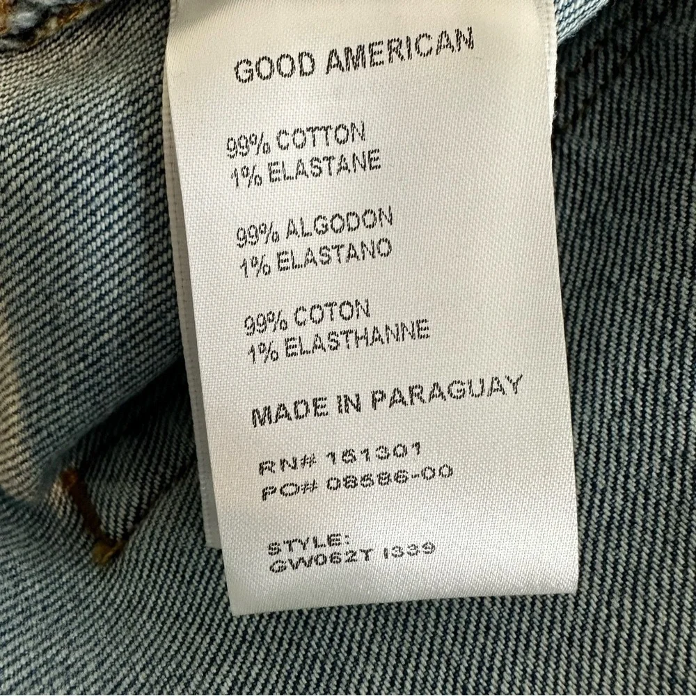 Good American Good Classic Jeans Size 14/32 NWT - Picture 7 of 8